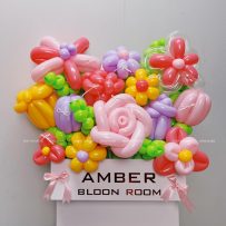 Bảng hoa bong bóng trang trí - Amber Bloon Room